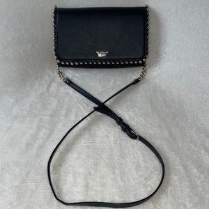Victoria Secret Ball Stud Sling/Wallet Bag Crossbody Bag Black